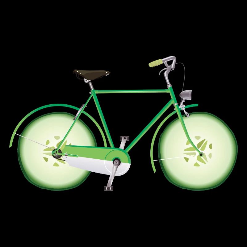 Bicyclette Roues de concombre Bicyclette Vélo