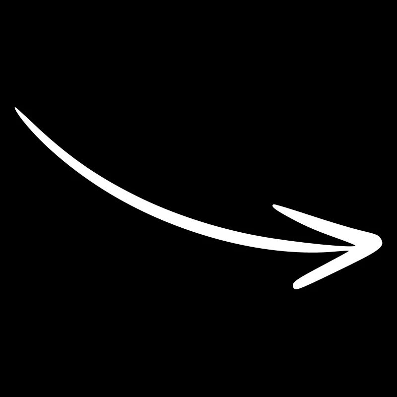 Arrow drawing sketch white