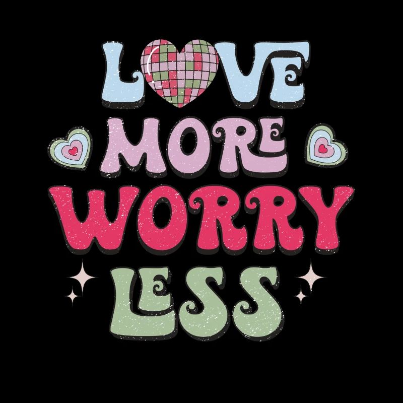 Aimer plus de soucis moins de valentins rétro