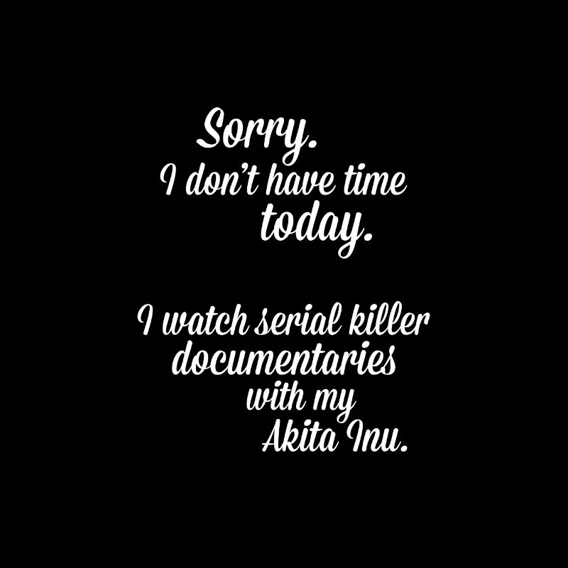 Je regarde des documentaires avec mon Akita Inu