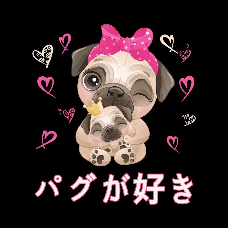 Ich Liebe Möpse Liebe Mama Mops
