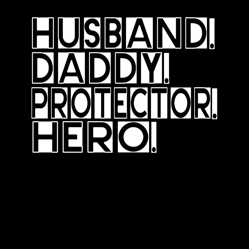 Ehemann Daddy Beschützer Held Vatertag
