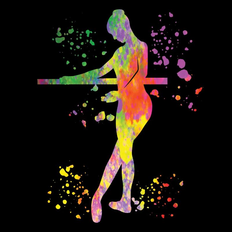 Ballet Danseuse Colorsplash Ballerina