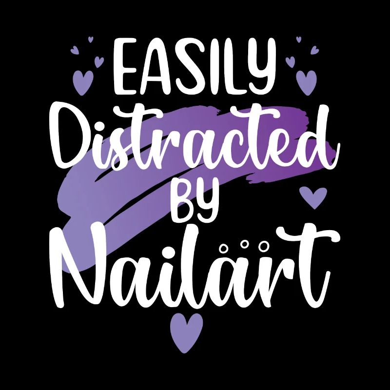 Easily distracted by nail art Nail Tech