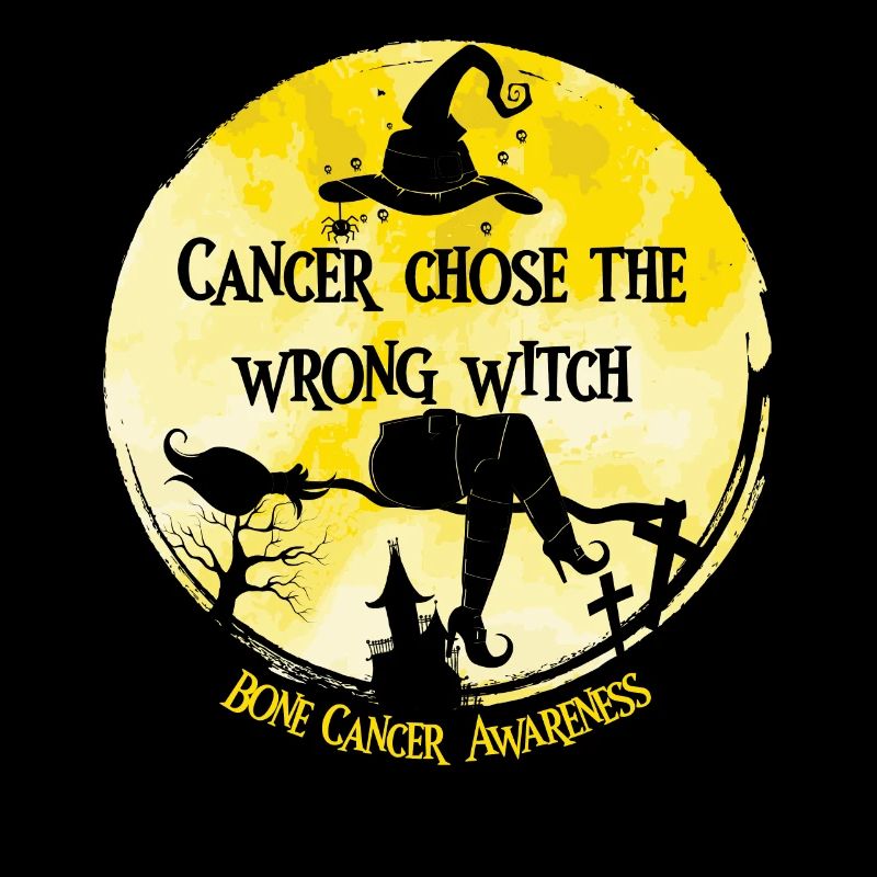 Granchio Strega Giallo Osso Cancro Awarenes