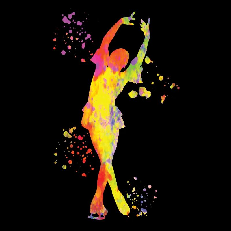 Eiskunstläufer Schlittschuhlaufen Eiskunstlauf