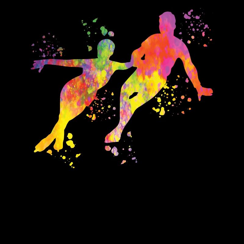 Eiskunstläufer Schlittschuhlaufen Eiskunstlauf