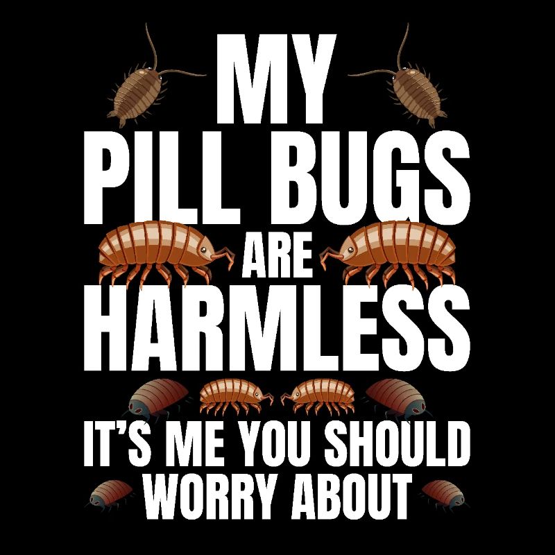Entomologist Pill Bug Illustration Outfit