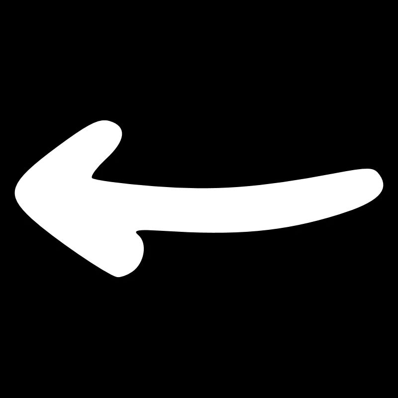 Arrow drawing sketch white