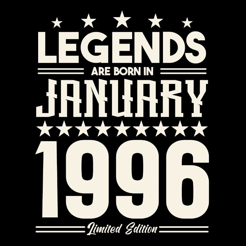 Geschenklegende Januar 1996. Geschenk Januar 1996.