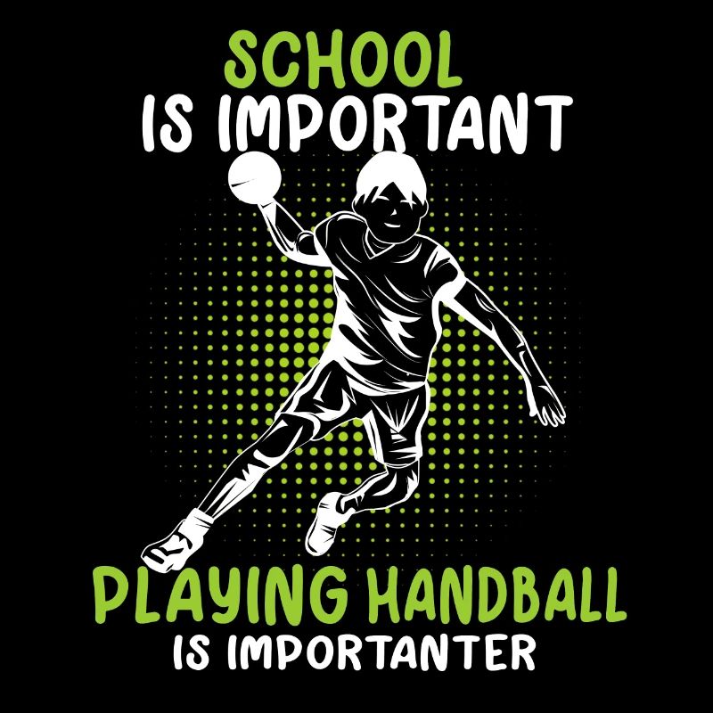would rather play handball Handball player