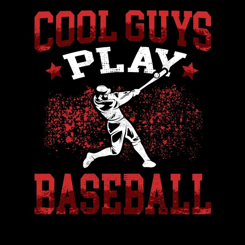 Cool Guys Baseball Baseball Player Baseball Player