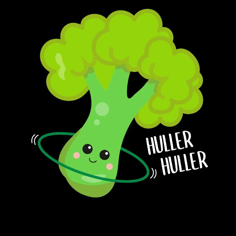 Kawaii Broccoli Hulahooping Gift