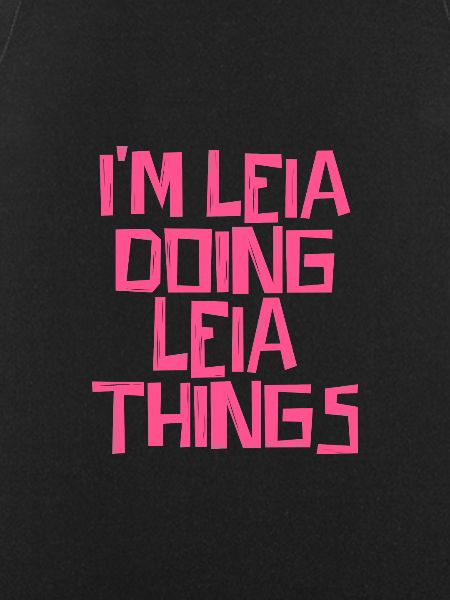 I'm Leia doing Leia things