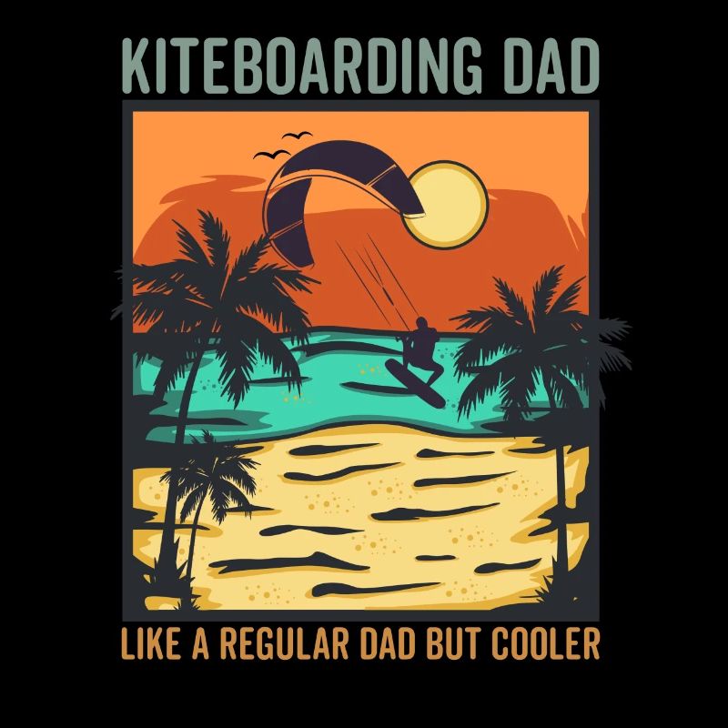 Kiteboarding Dad Like A Regular Dad But Cooler