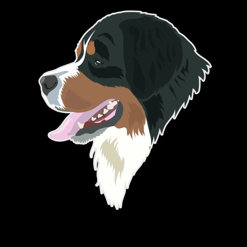 Bernese Mountain Dog Elegance
