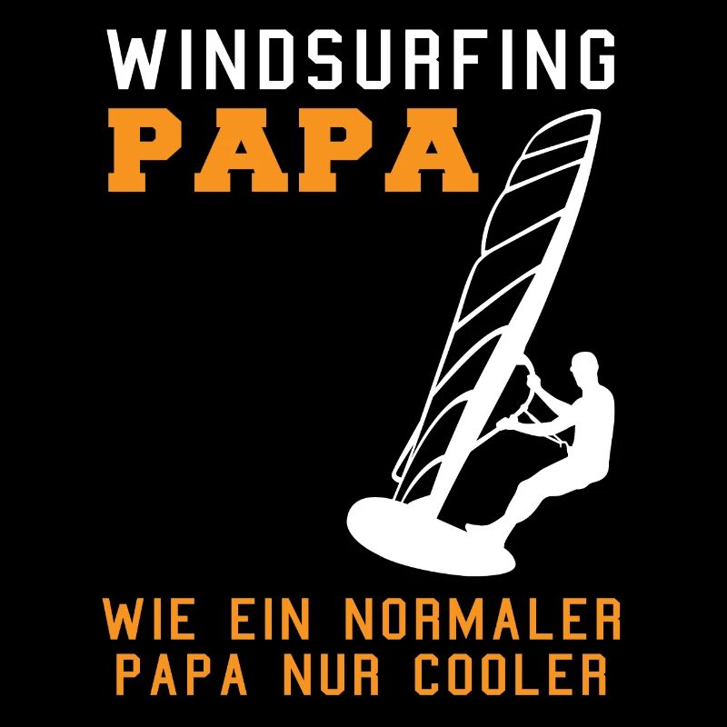 Cool windsurfing dad