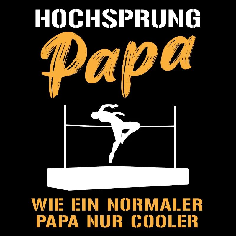 Cooler Papa mit Hochsprung-Gen