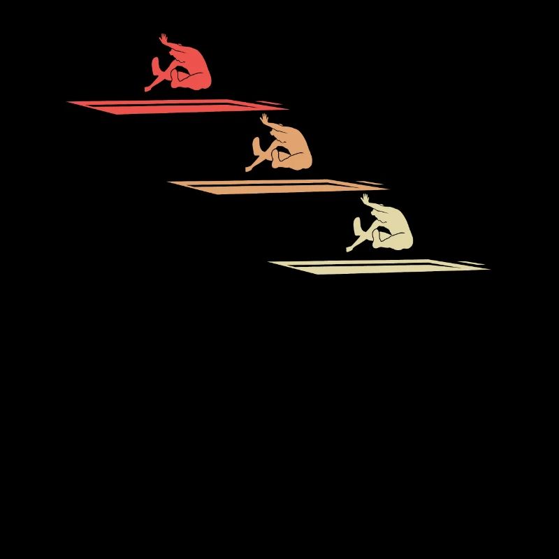 Weitsprung Athletik Dynamik Geschenk