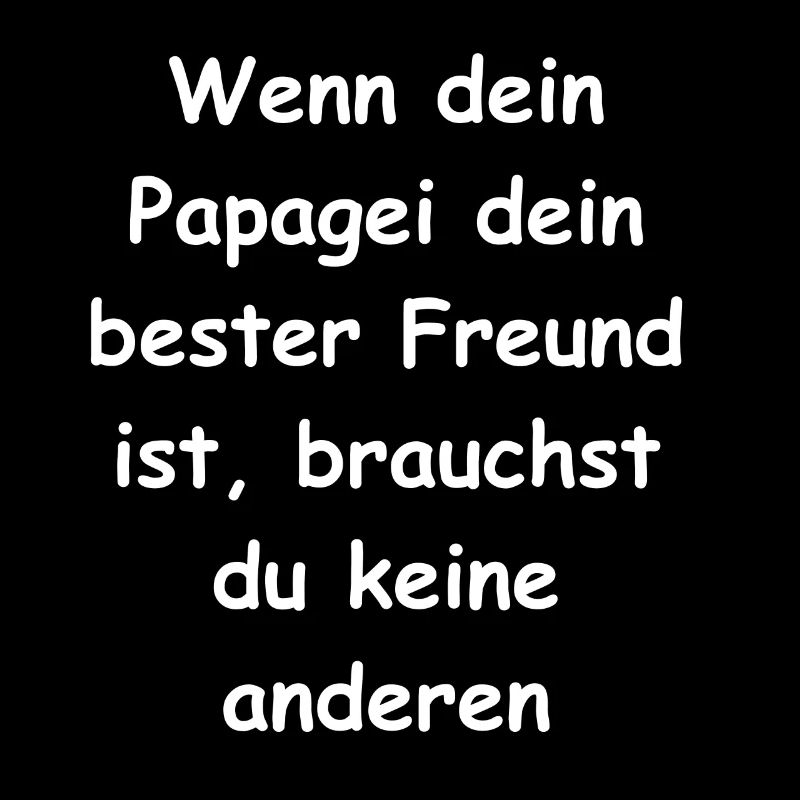 Papageien-Freundschaft Geschenk