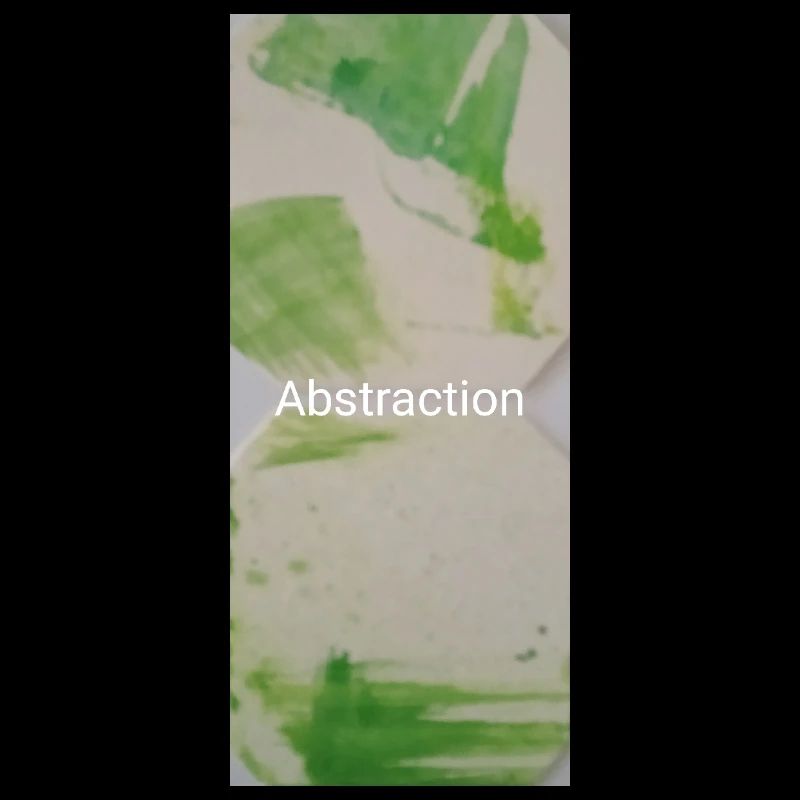 Abstrakte Malerei Säure Farbe