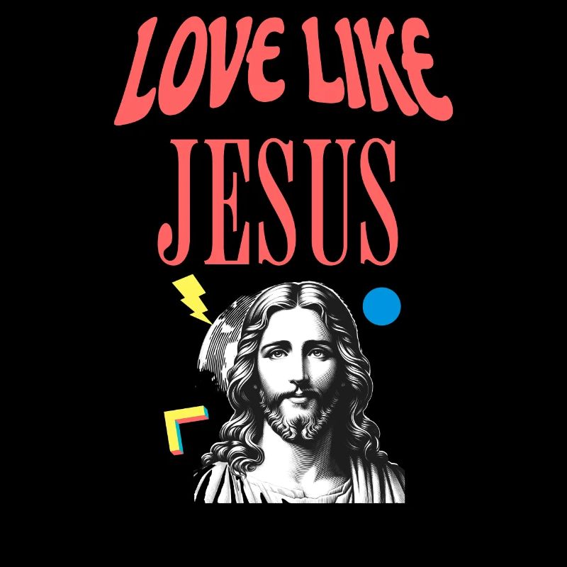 Aimer comme Jésus Visage moderne de Jésus