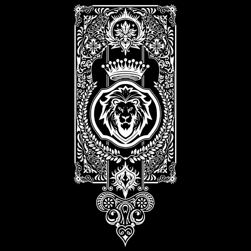 Medieval Lion Banner