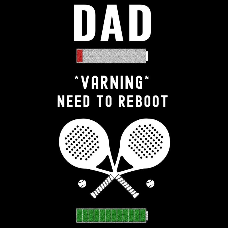 Dad low battery. Warning needs Padel for charging