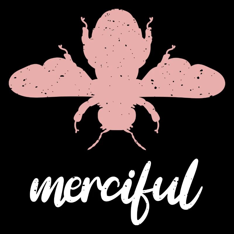 Rosa Bee Merciful Biene Be Merciful