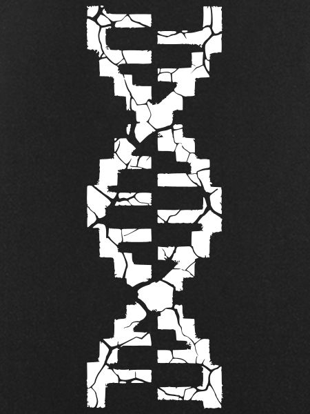 DNA Strand Broken Cracks