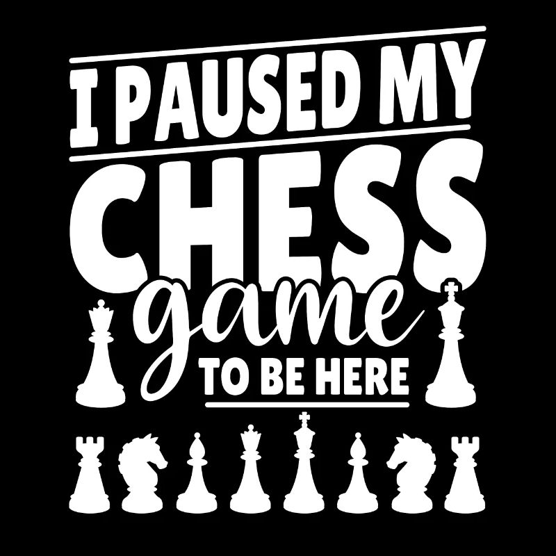 Joueur d’échecs Jeu d’échecs disant drôle cadeau