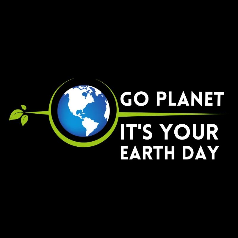 Go Planet It's Your Earth Day Rainbow