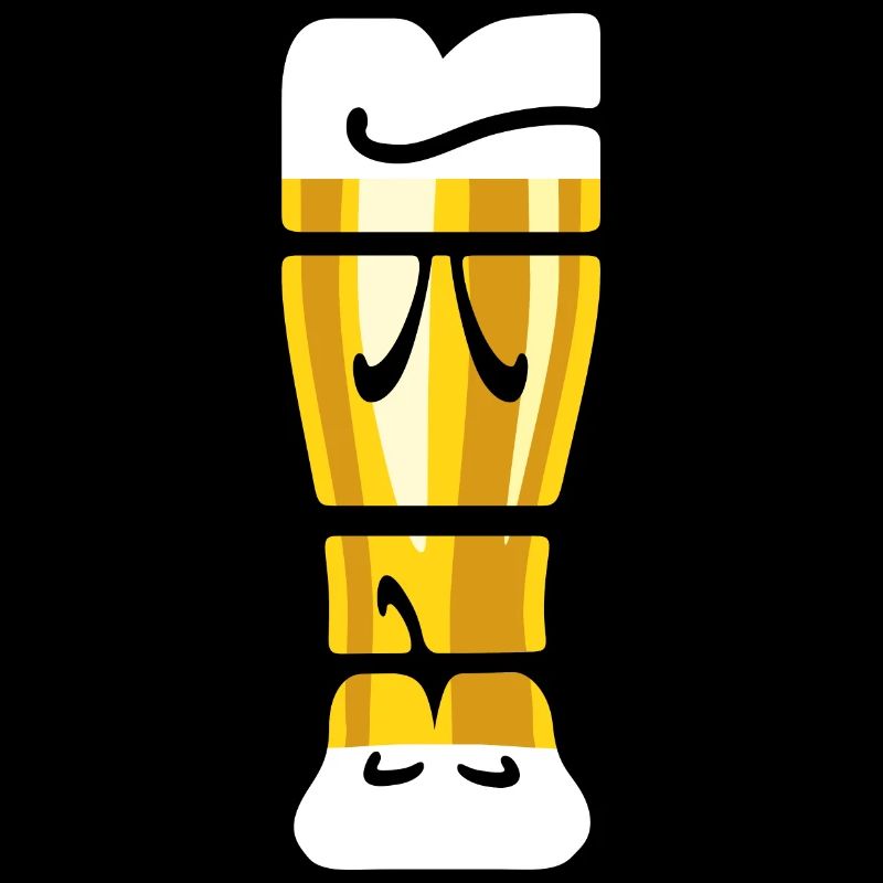 Durst - Bier Glas - Weizenbier - Spruch