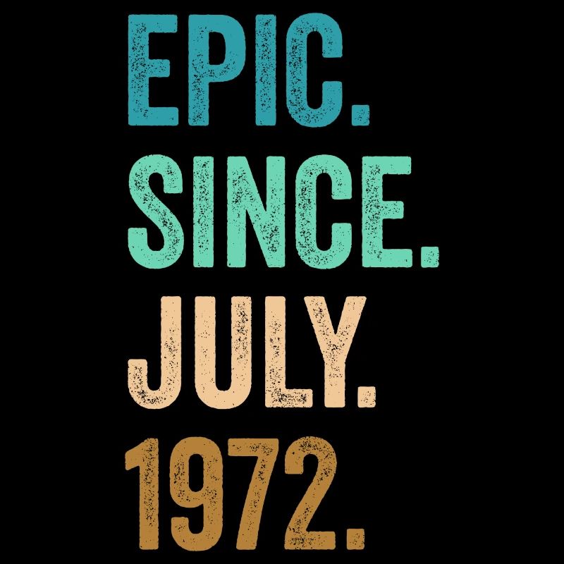 Epic Since July 1972 50. Geburtstag