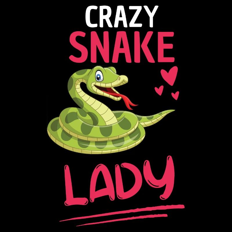 Crazy Snakes Lady Predator Gift Snake