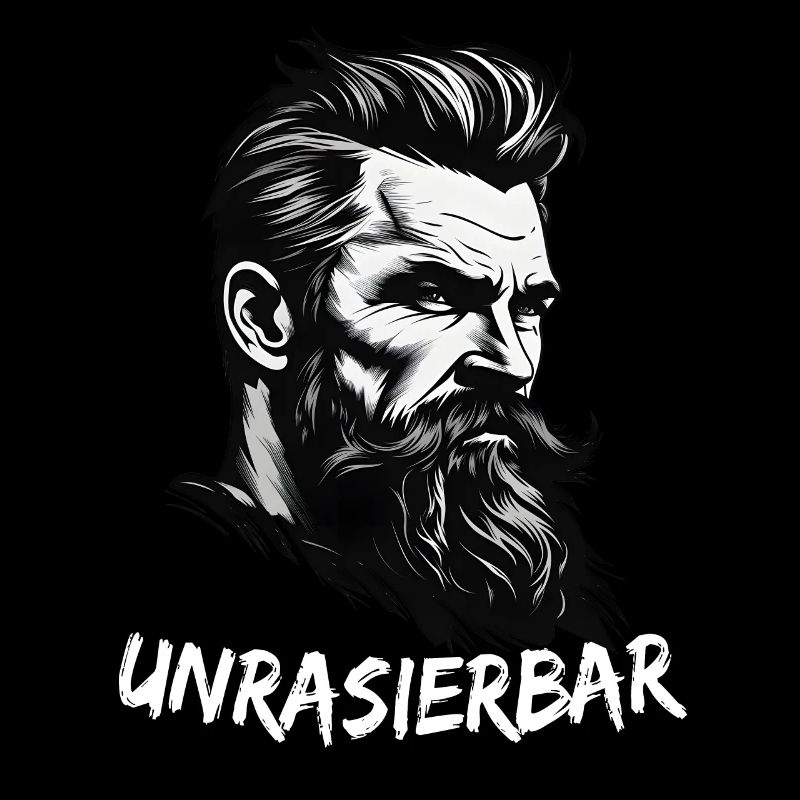 Lustiger Bart Spruch Wikinger Bartträger