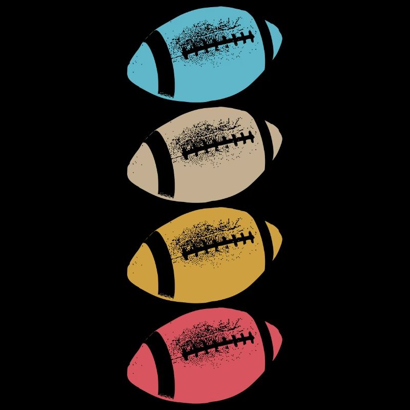 American Football American Vector Pride