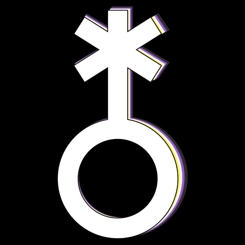Nonbinary Symbol Non-Binary Nonbinary Artistic