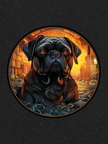 Black pug