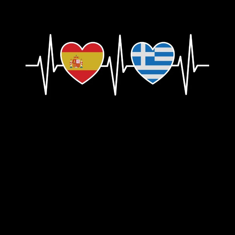 Espagne et Grèce Drapeau grec Drapeaux