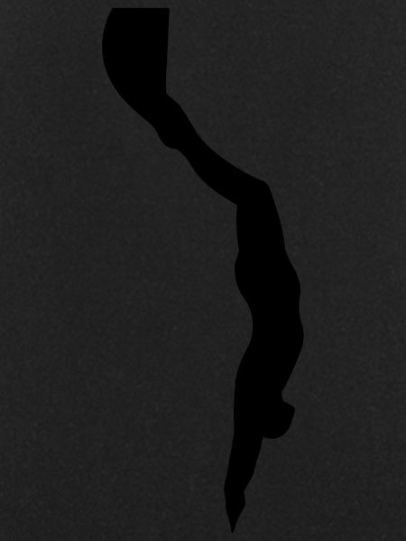 Freediver Silhouette