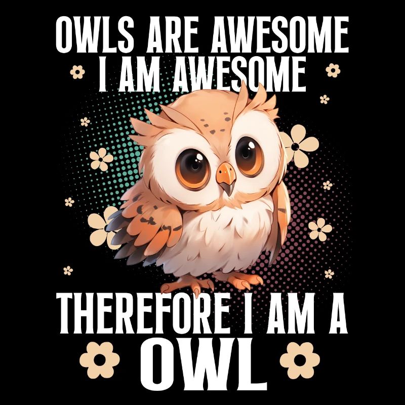 Eule Eulen Lustiger Spruch