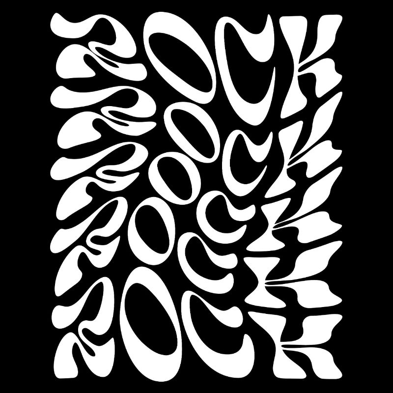 Rock Music Organic Orbital logo Pattern