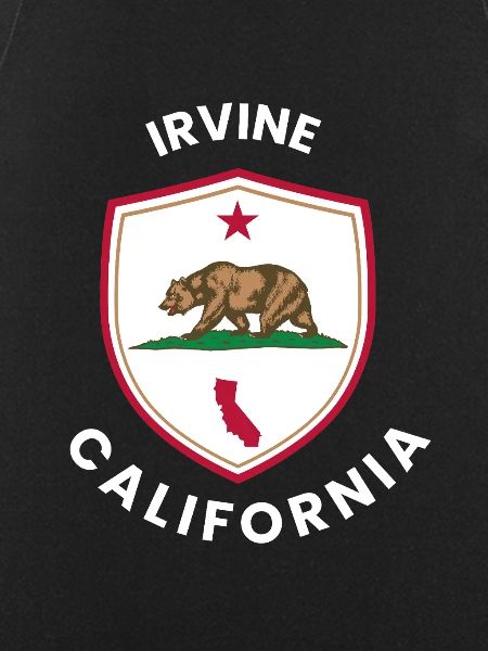 Irvine CA Bear Shield Emblem