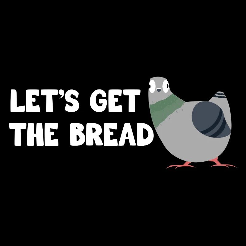 Conception de slogan de pigeon affamé pour colombophile