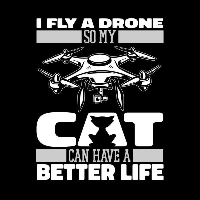 Drone Quadcopter Cat