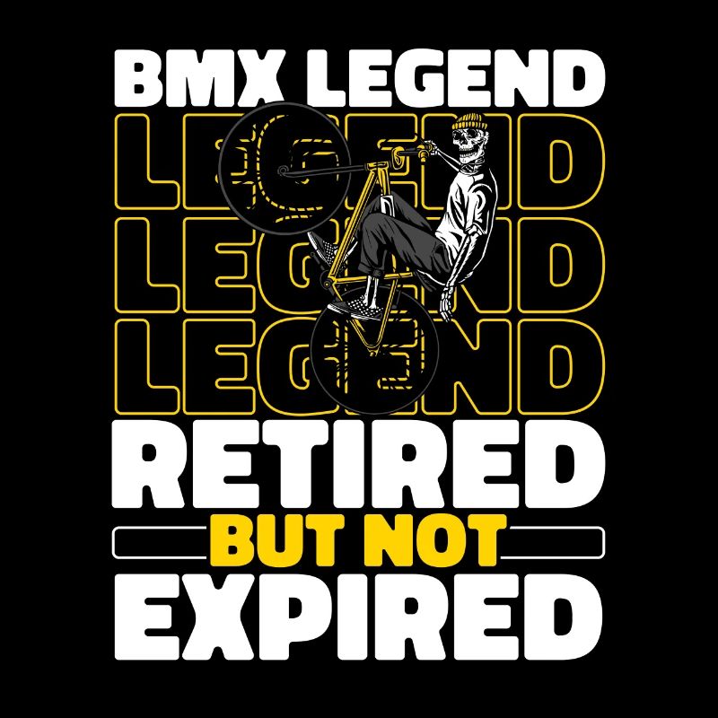 Bmx Bmx Biker à la retraite