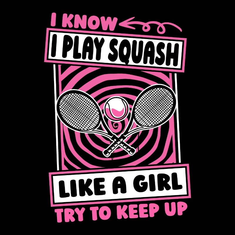 Fille de squash