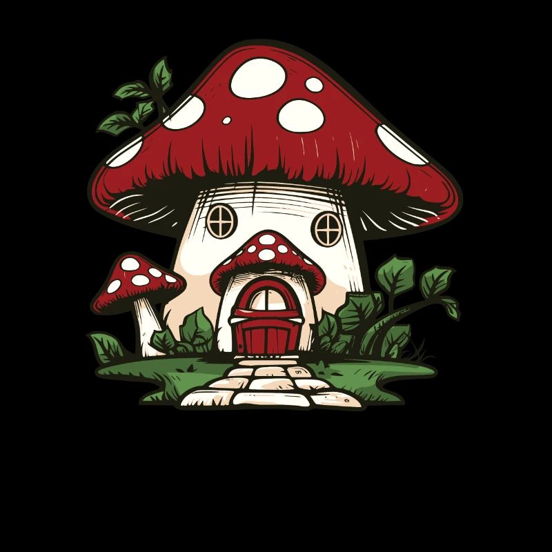Cueilleurs de champignons Champignons Gnome Nain de champignons