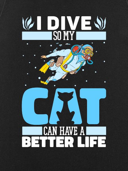 Diving Diver Cat